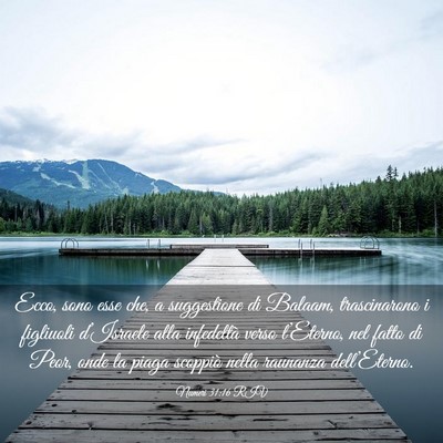 Picture 03 - Numeri 31:16 RIV - Ecco, sono esse che, a suggestione di Balaam, - Bible Verse Picture