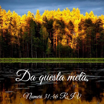 Picture 03 - Numeri 31:46 RIV - Da questa - Bible Verse Picture