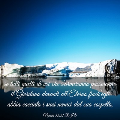 Picture 03 - Numeri 32:21 RIV - se tutti quelli di voi che s’armeranno - Bible Verse Picture