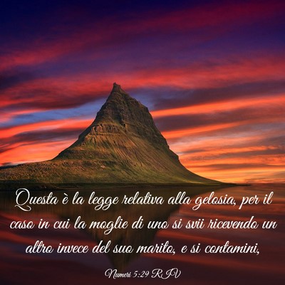 Picture 03 - Numeri 5:29 RIV - Questa è la legge relativa alla gelosia, per il - Bible Verse Picture