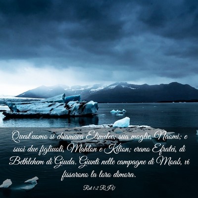 Picture 03 - Rut 1:2 RIV - Quest’uomo si chiamava Elimelec; sua moglie, - Bible Verse Picture