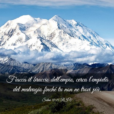Picture 03 - Salmi 10:15 RIV - Fiacca il braccio dell’empio, cerca - Bible Verse Picture