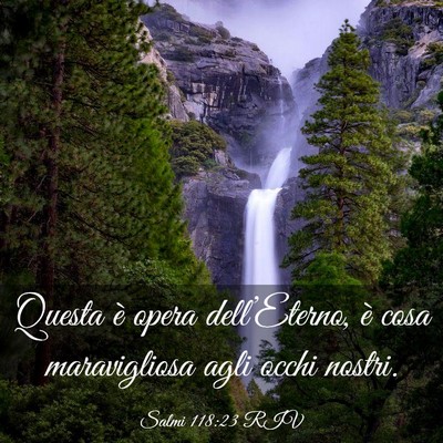 Picture 03 - Salmi 118:23 RIV - Questa è opera dell’Eterno, è cosa - Bible Verse Picture