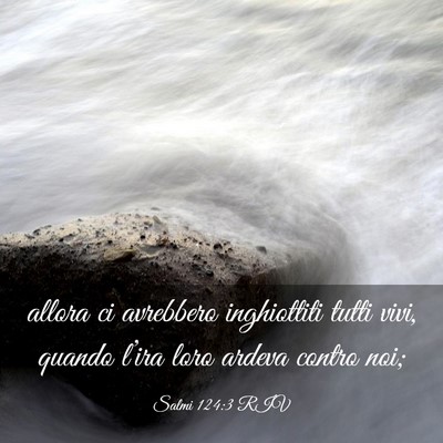 Picture 03 - Salmi 124:3 RIV - allora ci avrebbero inghiottiti tutti vivi, - Bible Verse Picture