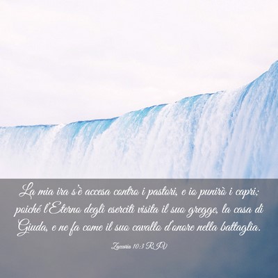 Picture 03 - Zaccaria 10:3 RIV - La mia ira s’è accesa contro i pastori, e io - Bible Verse Picture