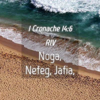 Picture 04 - 1 Cronache 14:6 RIV - Noga, Nefeg, - Bible Verse Picture