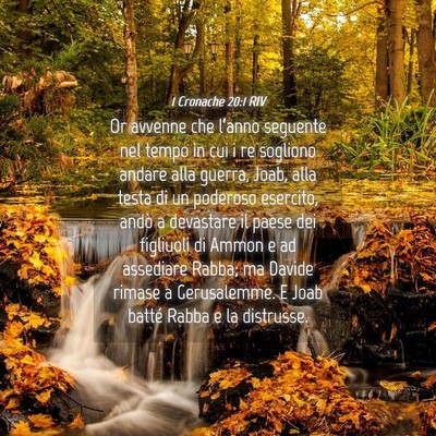 Picture 04 - 1 Cronache 20:1 RIV - Or avvenne che l’anno seguente nel tempo in cui - Bible Verse Picture