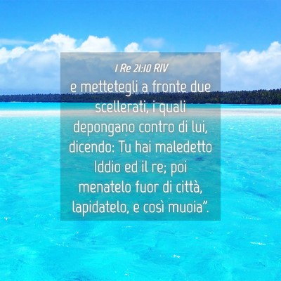 Picture 04 - 1 Re 21:10 RIV - e mettetegli a fronte due scellerati, i quali - Bible Verse Picture