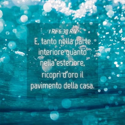 Picture 04 - 1 Re 6:30 RIV - E, tanto nella parte interiore quanto nella - Bible Verse Picture