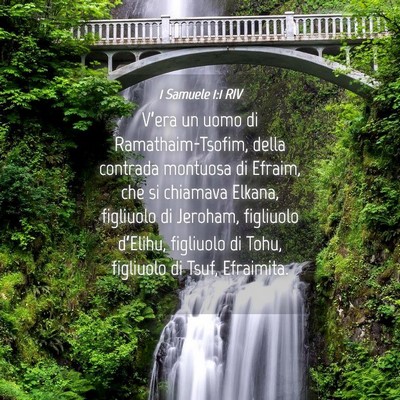Picture 04 - 1 Samuele 1:1 RIV - V’era un uomo di Ramathaim-Tsofim, della - Bible Verse Picture