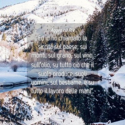 Picture 04 - Aggeo 1:11 RIV - Ed io ho chiamato la siccità sul paese, sui - Bible Verse Picture