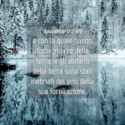 Picture 04 - Apocalisse 17:2 RIV - e con la quale hanno fornicato i re della terra; - Bible Verse Picture