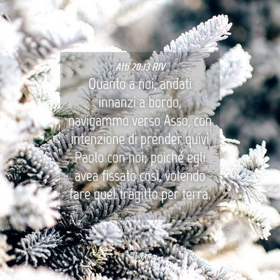 Picture 04 - Atti 20:13 RIV - Quanto a noi, andati innanzi a bordo, navigammo - Bible Verse Picture