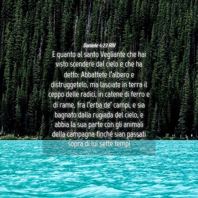 Picture 04 - Daniele 4:23 RIV - E quanto al santo Vegliante che hai visto - Bible Verse Picture