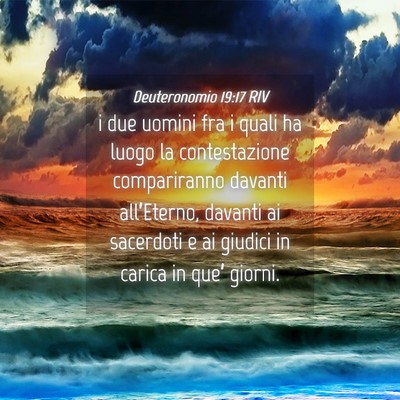 Picture 04 - Deuteronomio 19:17 RIV - i due uomini fra i quali ha luogo la - Bible Verse Picture