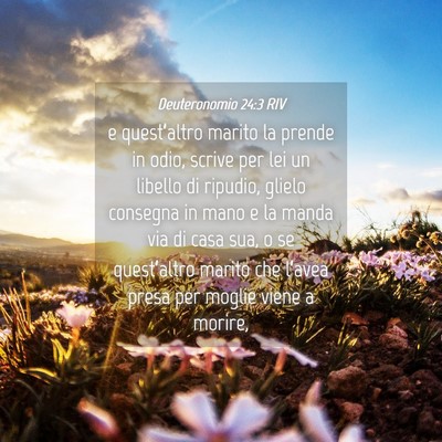 Picture 04 - Deuteronomio 24:3 RIV - e quest’altro marito la prende in odio, scrive - Bible Verse Picture