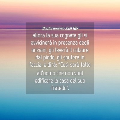 Picture 04 - Deuteronomio 25:9 RIV - allora la sua cognata gli si avvicinerà in - Bible Verse Picture