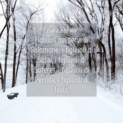 Picture 04 - Esdra 2:55 RIV - Figliuoli dei servi di Salomone: i figliuoli di - Bible Verse Picture