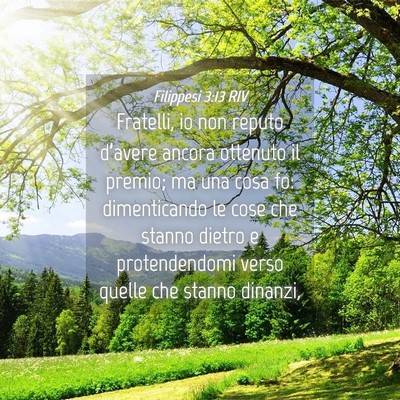 Picture 04 - Filippesi 3:13 RIV - Fratelli, io non reputo d’avere ancora ottenuto - Bible Verse Picture