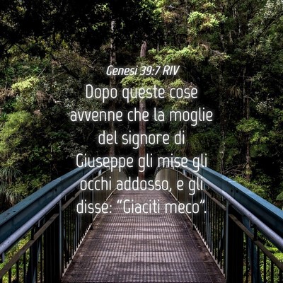 Picture 04 - Genesi 39:7 RIV - Dopo queste cose avvenne che la moglie del - Bible Verse Picture
