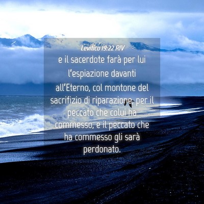 Picture 04 - Levitico 19:22 RIV - e il sacerdote farà per lui l’espiazione - Bible Verse Picture