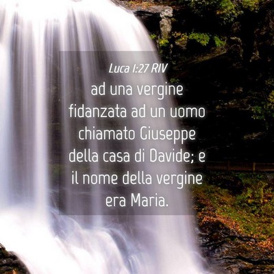 Picture 04 - Luca 1:27 RIV - ad una vergine fidanzata ad un uomo chiamato - Bible Verse Picture