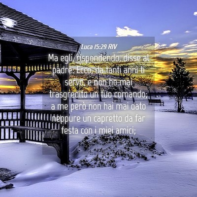 Picture 04 - Luca 15:29 RIV - Ma egli, rispondendo, disse al padre: Ecco, da - Bible Verse Picture