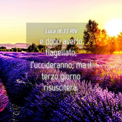 Picture 04 - Luca 18:33 RIV - e dopo averlo flagellato, l’uccideranno; ma il - Bible Verse Picture
