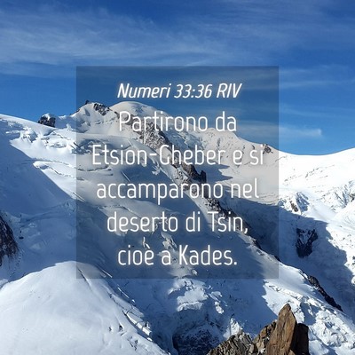 Picture 04 - Numeri 33:36 RIV - Partirono da Etsion-Gheber e si accamparono nel - Bible Verse Picture
