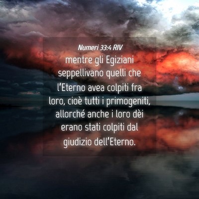 Picture 04 - Numeri 33:4 RIV - mentre gli Egiziani seppellivano quelli che - Bible Verse Picture