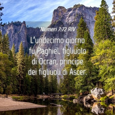 Picture 04 - Numeri 7:72 RIV - L’undecimo giorno fu Paghiel, figliuolo di - Bible Verse Picture
