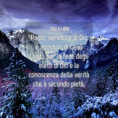 Picture 04 - Tito 1:1 RIV - Paolo, servitore di Dio e apostolo di Gesù - Bible Verse Picture