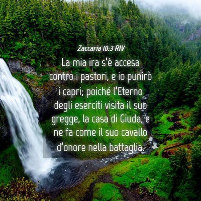 Picture 04 - Zaccaria 10:3 RIV - La mia ira s’è accesa contro i pastori, e io - Bible Verse Picture