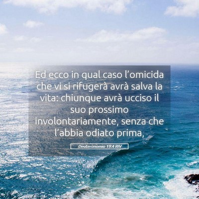 Picture 05 - Deuteronomio 19:4 RIV - Ed ecco in qual caso l’omicida che vi si - Bible Verse Picture