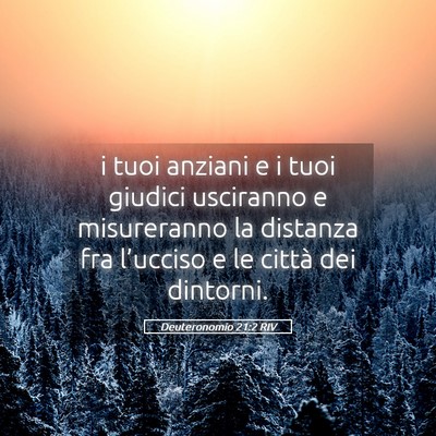 Picture 05 - Deuteronomio 21:2 RIV - i tuoi anziani e i tuoi giudici usciranno e - Bible Verse Picture