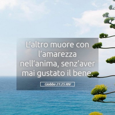 Picture 05 - Giobbe 21:25 RIV - L’altro muore con l’amarezza nell’anima, - Bible Verse Picture