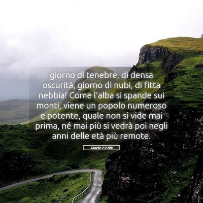 Picture 05 - Gioele 2:2 RIV - giorno di tenebre, di densa oscurità, giorno di - Bible Verse Picture