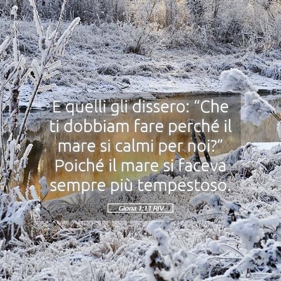 Picture 05 - Giona 1:11 RIV - E quelli gli dissero: “Che ti dobbiam fare - Bible Verse Picture