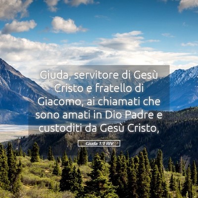 Picture 05 - Giuda 1:1 RIV - Giuda, servitore di Gesù Cristo e fratello di - Bible Verse Picture