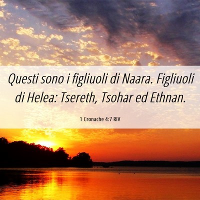 Picture 06 - 1 Cronache 4:7 RIV - Questi sono i figliuoli di Naara. Figliuoli di - Bible Verse Picture