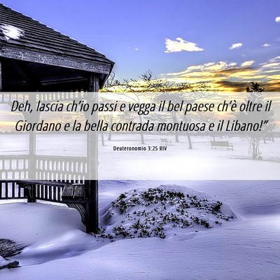 Picture 06 - Deuteronomio 3:25 RIV - Deh, lascia ch’io passi e vegga il bel paese - Bible Verse Picture