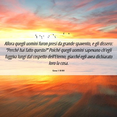 Picture 06 - Giona 1:10 RIV - Allora quegli uomini furon presi da grande - Bible Verse Picture