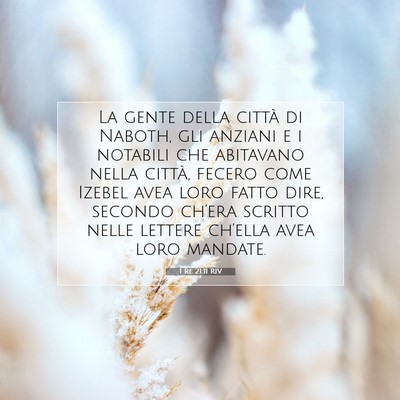 Picture 07 - 1 Re 21:11 RIV - La gente della città di Naboth, gli anziani e i - Bible Verse Picture