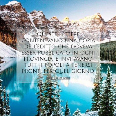 Picture 07 - Ester 3:14 RIV - Queste lettere contenevano una copia - Bible Verse Picture