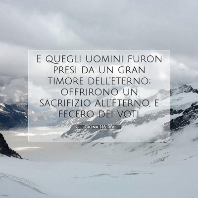 Picture 07 - Giona 1:16 RIV - E quegli uomini furon presi da un gran timore - Bible Verse Picture