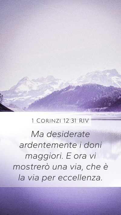 1 Corinzi 12:31 RIV Bible Verse Image