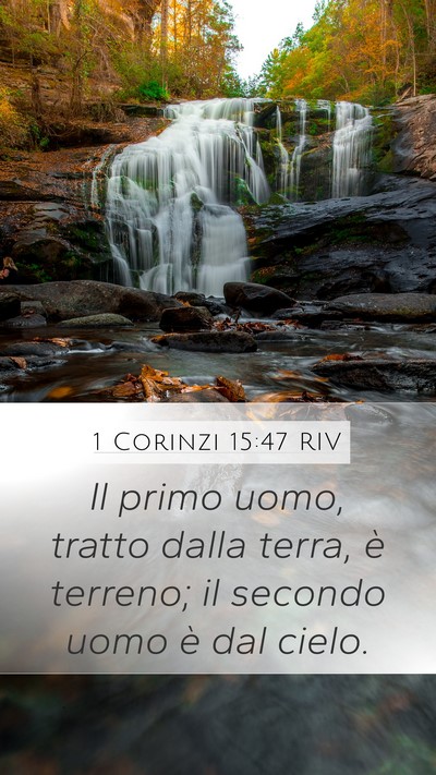 1 Corinzi 15:47 RIV Bible Verse Image