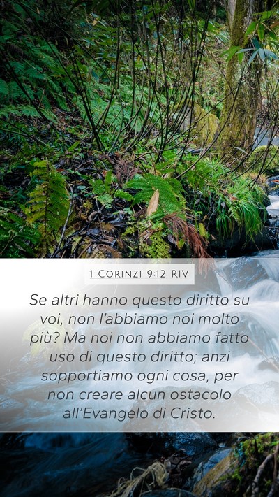 1 Corinzi 9:12 RIV Bible Verse Image