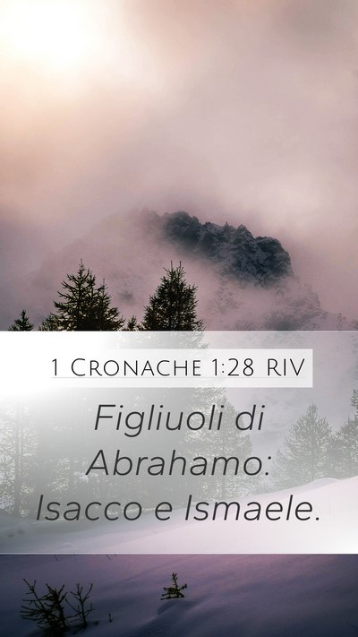 1 Cronache 1:28 RIV Bible Verse Image