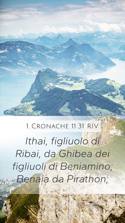 1 Cronache 11:31 RIV Bible Verse Image